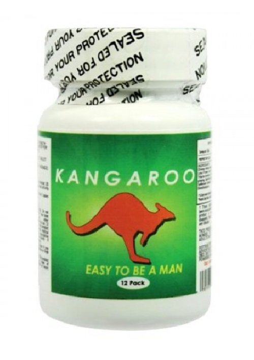 Kangaroo bottle of 12 green